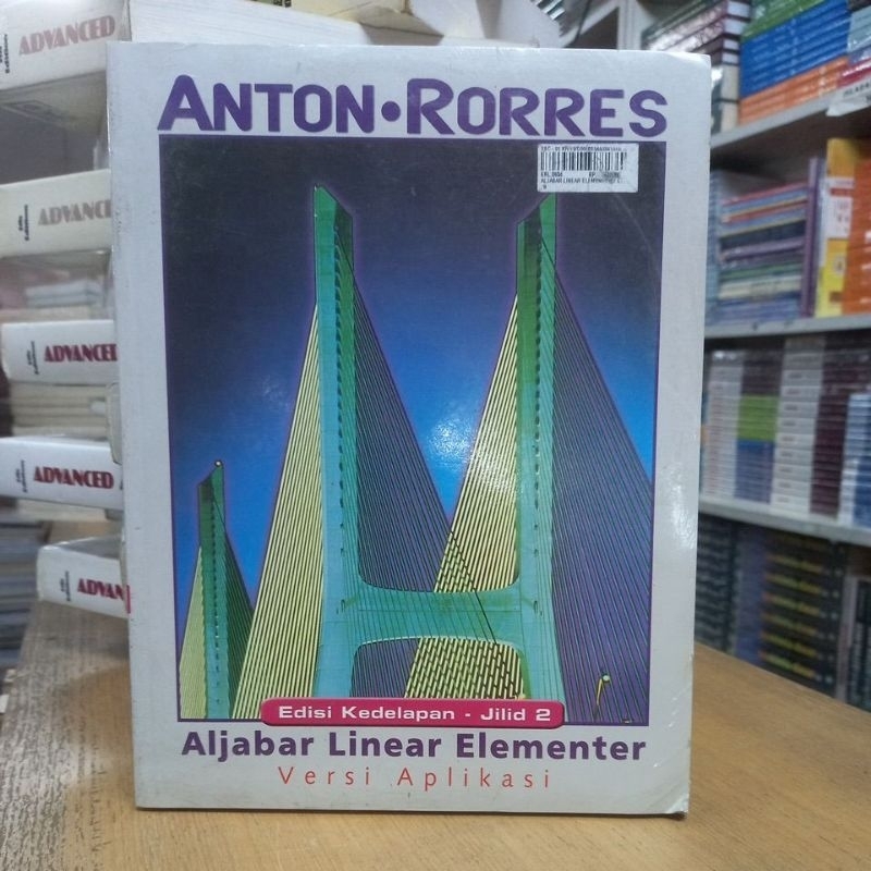 Jual Buku Aljabar Linier Elementer Jilid 2 Edisi 8 Howard Anton ...