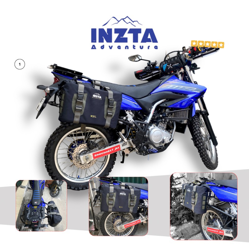 Jual Tas Belakang Touring Motor Inztamoto L Sidebag Touring Xsr