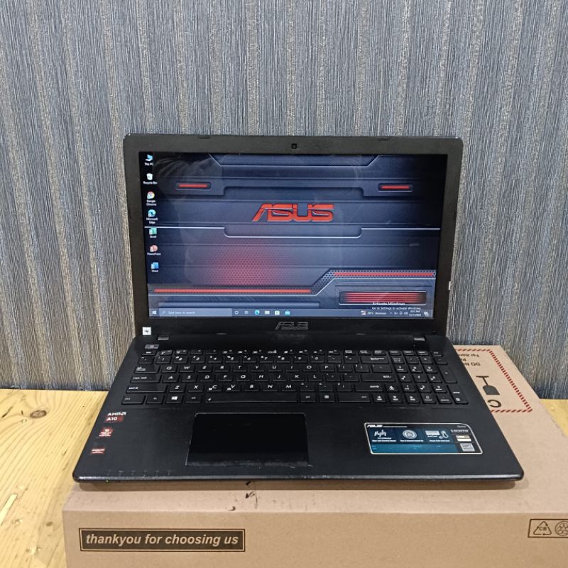 Jual Laptop Asus X550ZE Amd A10-7400P Amd Radeon R5+Amd Radeon R6 Layar ...