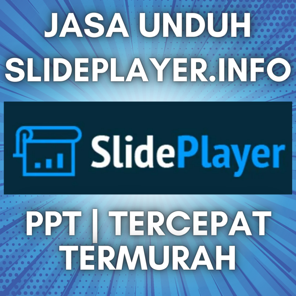 Jual SLIDEPLAYER.INFO SLIDEPLAYER SLIDE PLAYER PPT UNLOCK | Shopee ...