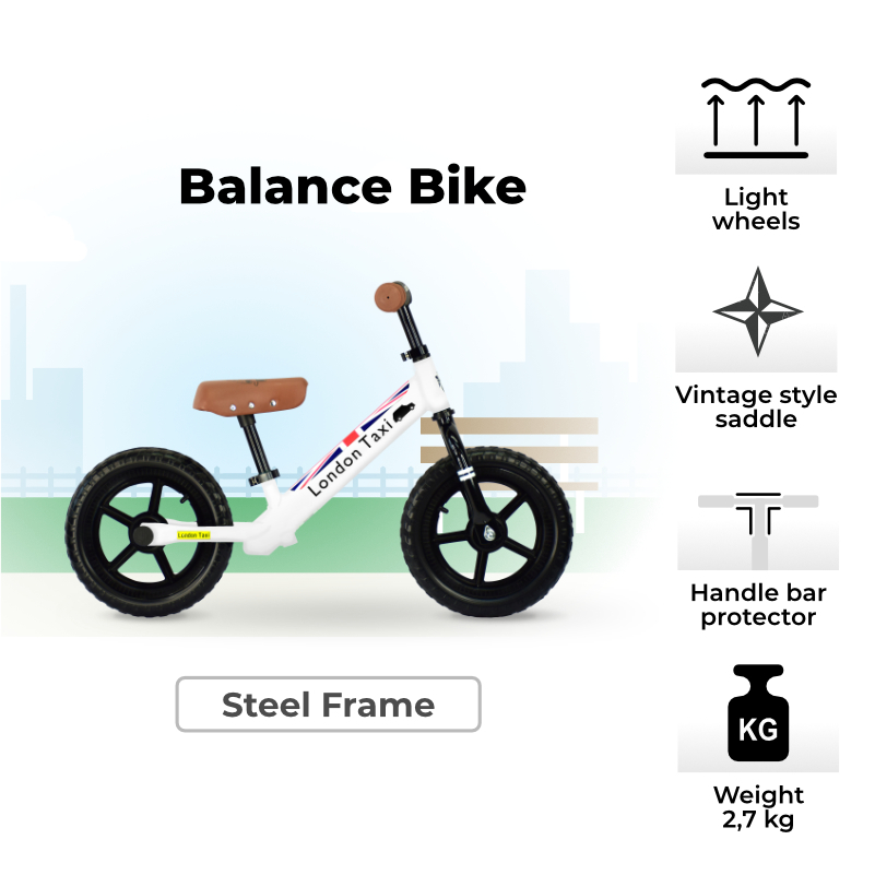 Harga london taxi balance bike hot sale