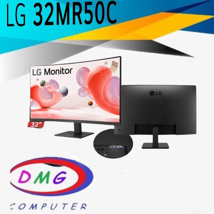 Jual Monitor LED LG 32" 32MR50CB Full HD Curved With AMD FreeSync