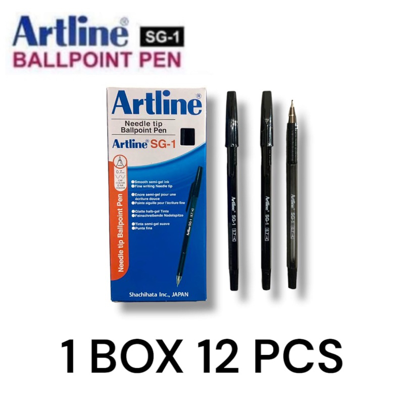 Jual Artline Ballpoint Pen SG1 ( 1 Box 12 Pcs ) Shopee Indonesia