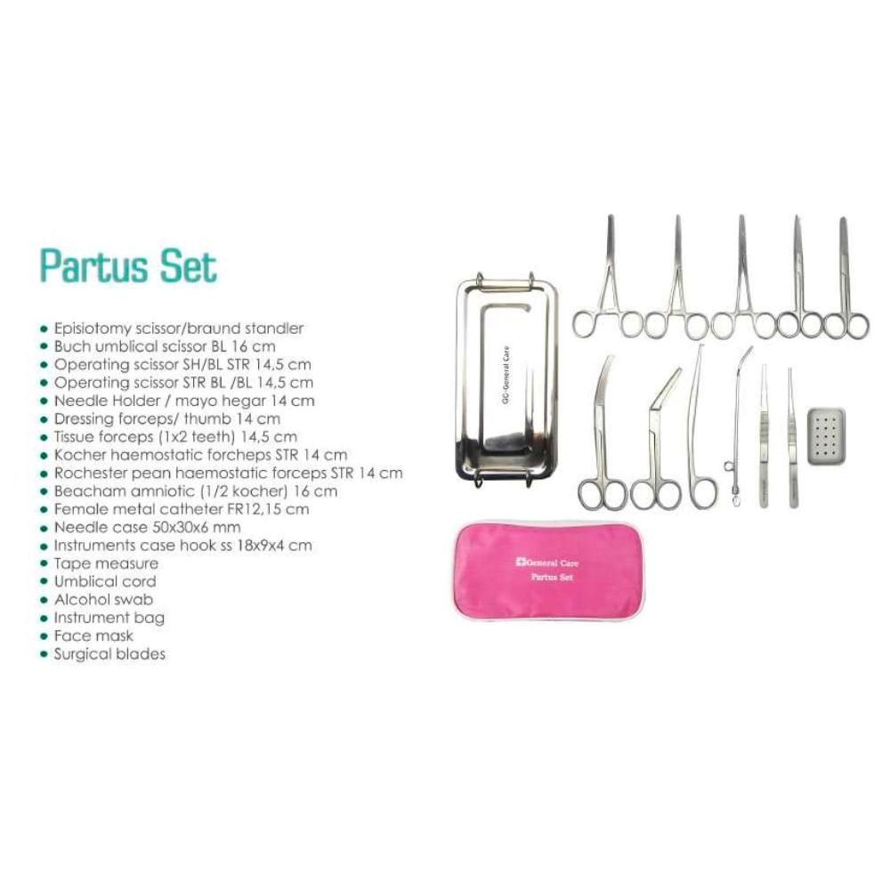 Jual PARTUS SET GC Alat Bedah Bidan Partus Surgery Alat Persalinan alat ...