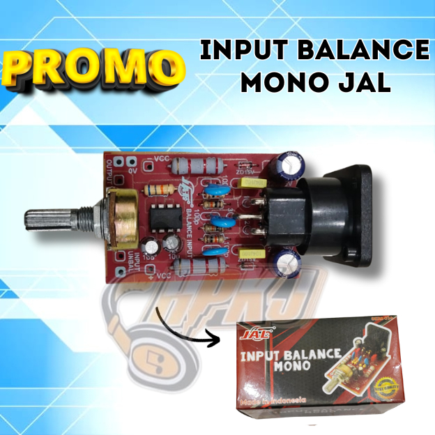 Jual JAL KIT INPUT BALANCE MONO Kit JAL input balance mono | Shopee ...