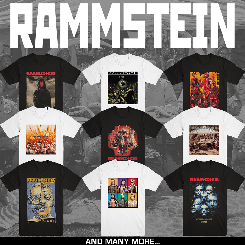 Jual RAMMSTEIN | T-SHIRT BAND | TANZ METAL | MERCHANDISE | Shopee Indonesia