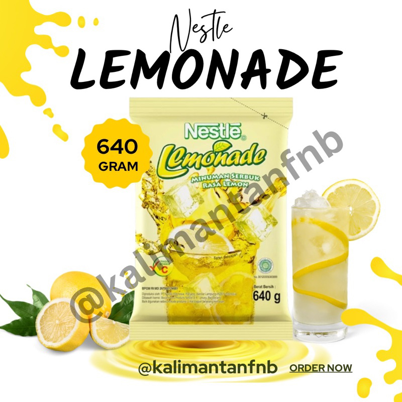 Jual Nestle Lemonade 640gr | Shopee Indonesia