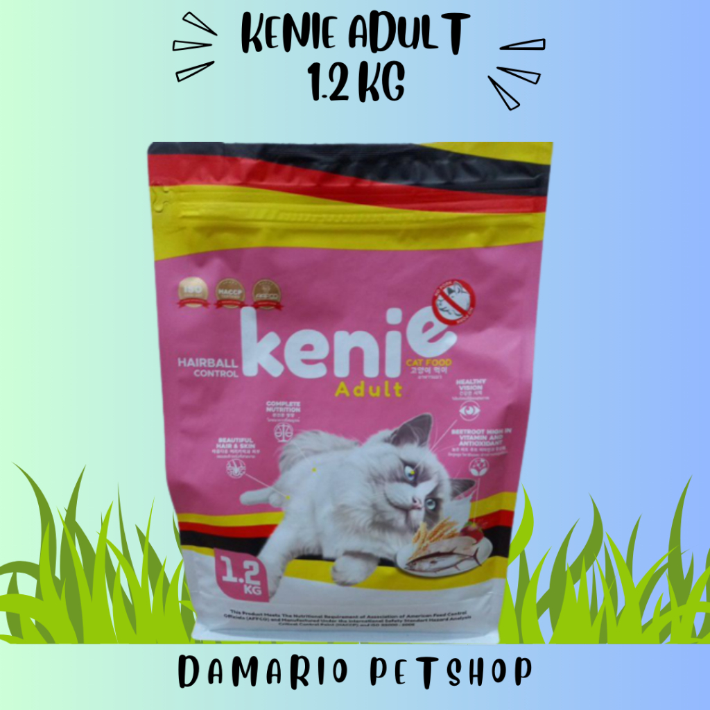 Jual Kenie Adult Makanan Kucing Kemasan Freshpack 1.2 kg | Shopee Indonesia