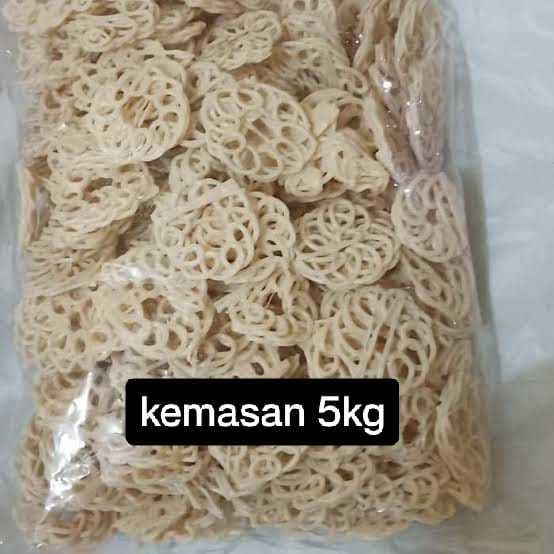 Jual Kerupuk Bawang Mentah Kerupuk Seblak Viral Kemasan 5kg Shopee