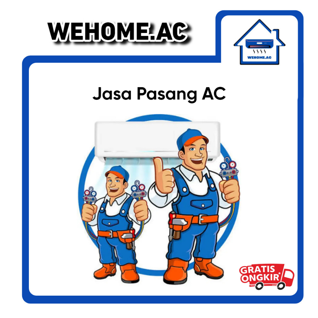 Jual Jasa Pasang AC Instalasi Pemasangan AC 1/2 - 2.5PK | Shopee Indonesia