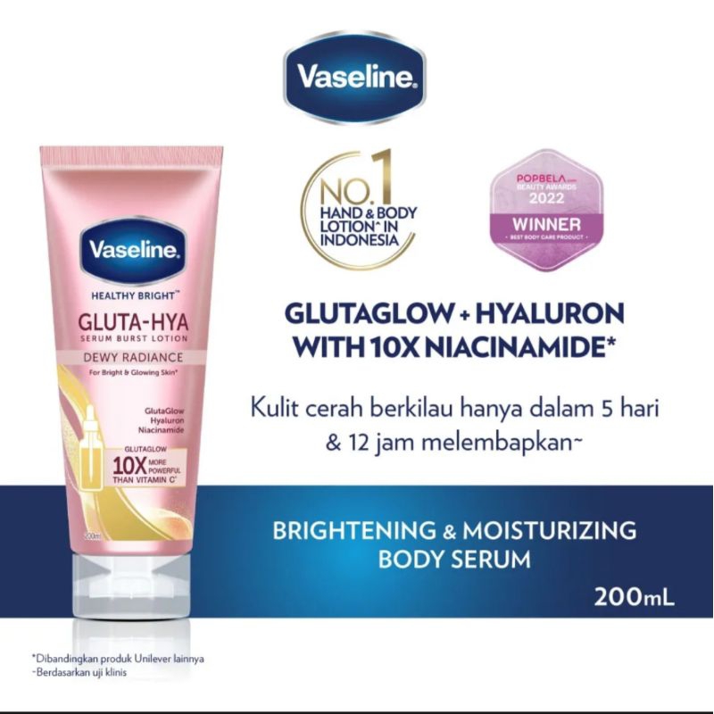 NIVEA BODY SERUM GLUTA HYA200ml