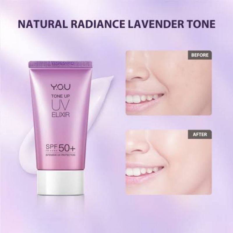 Jual Y.O.U UV ELIXIR TONE UP SPF 50+ PA++++ | Shopee Indonesia