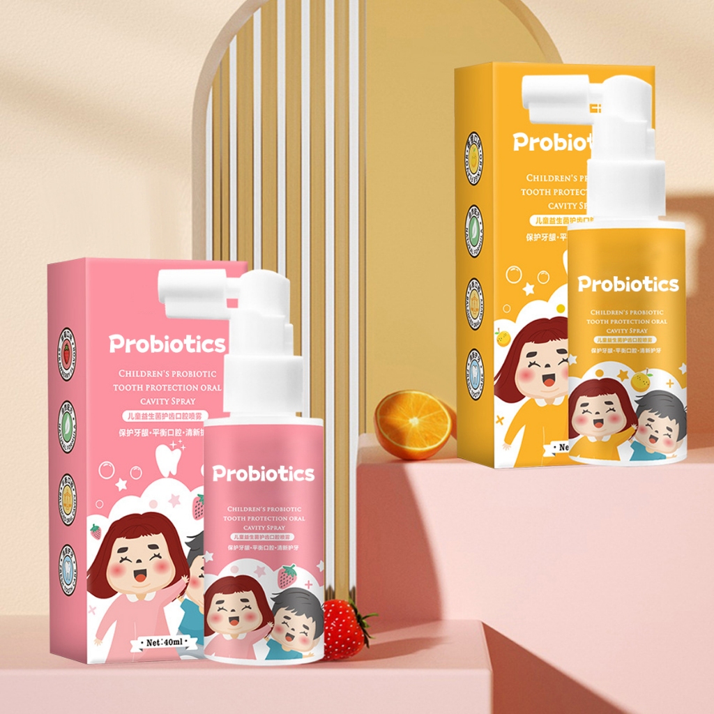 Jual Baby Oral Cleansing Spray 40ml/Semprotan Mulut/ Vitamin Gigi Anak/Semprot Gigi Bayi