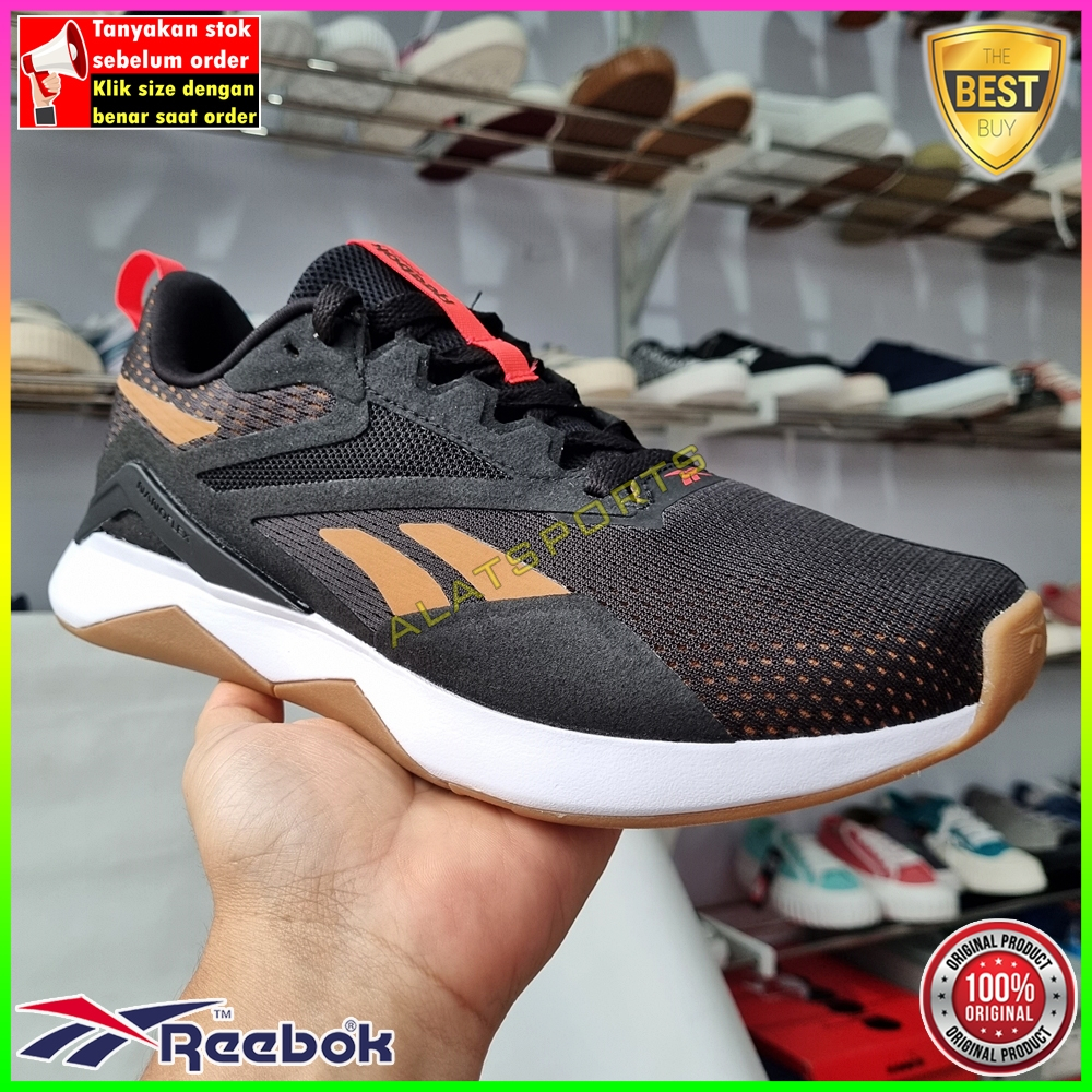 Jual Reebok Nanoflex Sepatu Sneaker Running Pria Original | Shopee ...