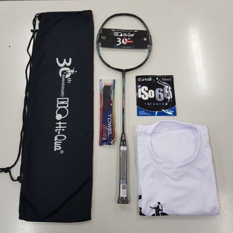 Jual Raket racket reket badminton bulutangkis Hiqua hi qua hiqua 30th