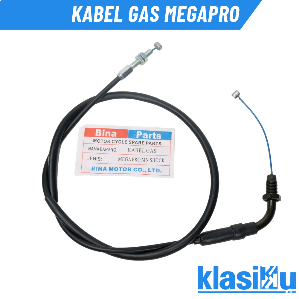 Jual Kabel Gas Cable Gas Honda Mega Pro New Mono Shock 17910 ksp b01 ...
