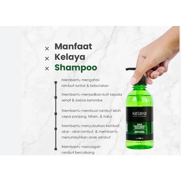 Jual Paket Kelaya Shampoo Hair Serum 20ML Perawatan Rambut Original Halal Shopee Indonesia