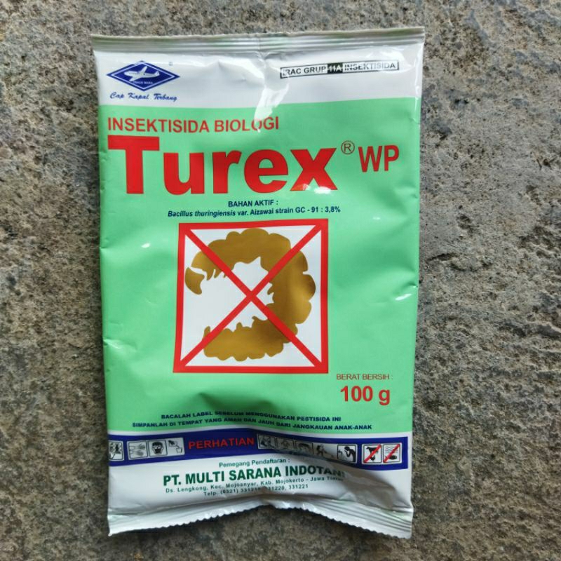 Jual TUREX 100 GR INSEKTISIDA BIOLOGI 100 GR | Shopee Indonesia