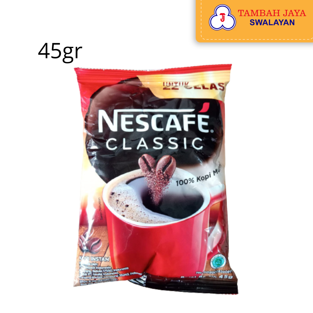 Jual Nescafe Classic 45gr Shopee Indonesia 6078