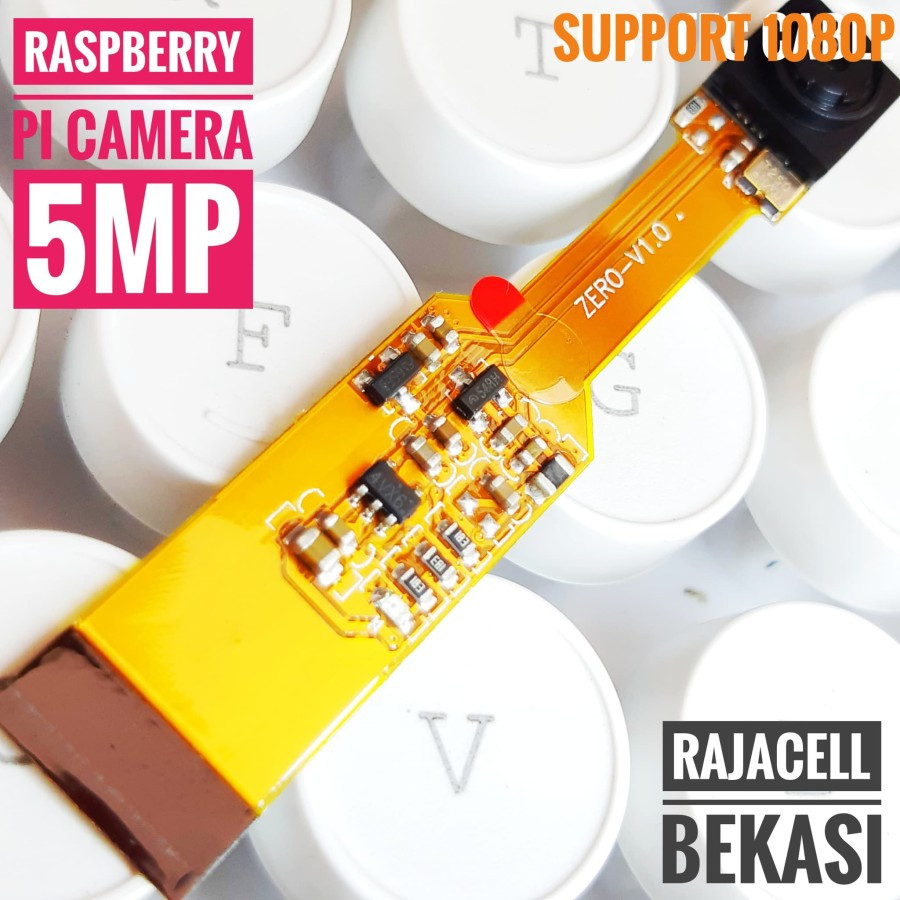 Jual Raspberry Pi Camera 5MP Zero-V1.0 Cam for Pi Zero W Pi 3B 3B+ A+ ...