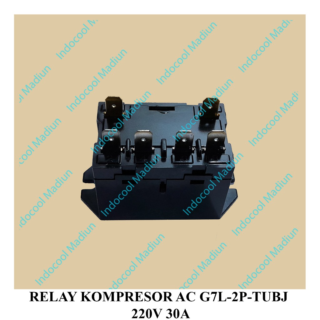 Jual RKA7 RELLAY/RELAY UNTUK COMPRESSOR/RELAY KOMPRESOR AC G7L-2P-TUBJ ...