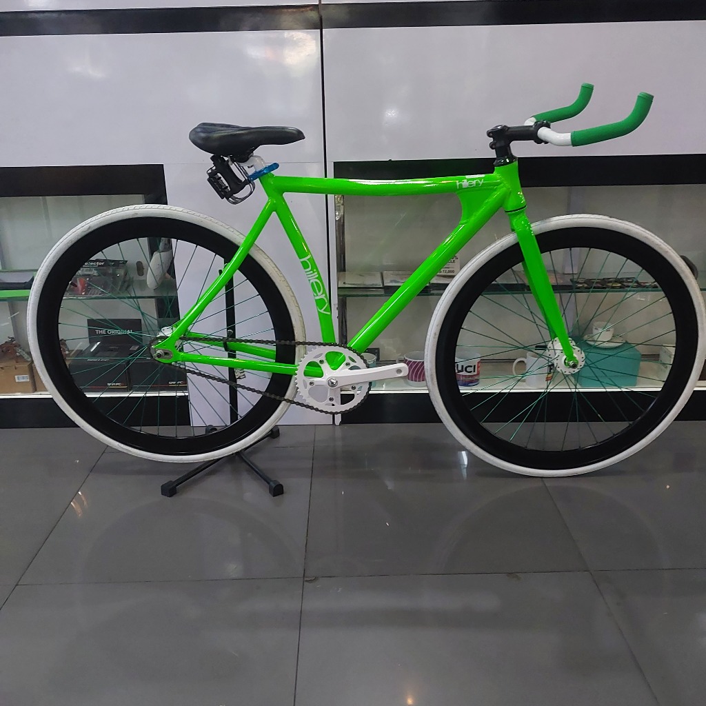 Jual Sepeda Fixie Sepeda Balap Single Speed Doltrap Bahan Alloy Ringan