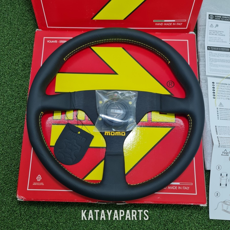 Jual Stir Steering Wheel MOMO Veloce Racing V1 350mm Original Italy ...