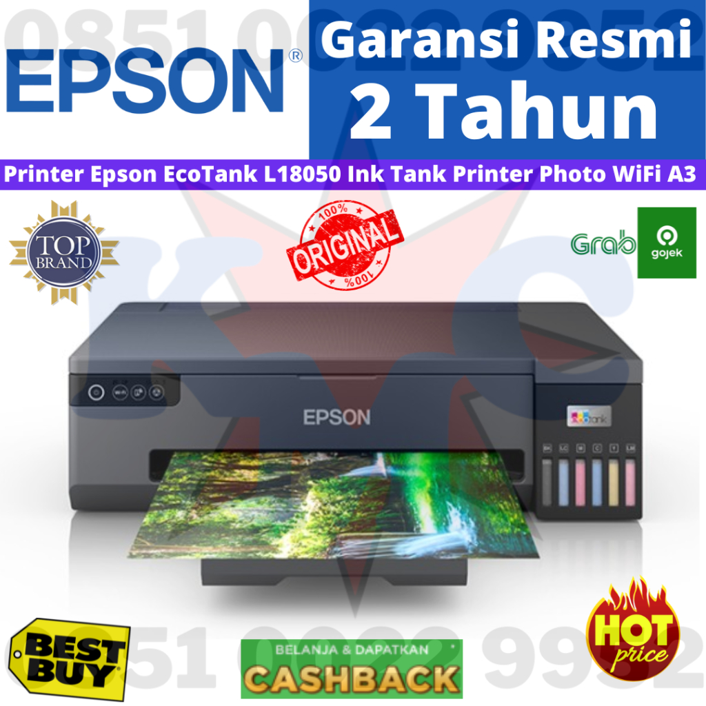 Jual Epson EcoTank L18050 Printer Photo Wifi A3 Pengganti Printer L1800 ...