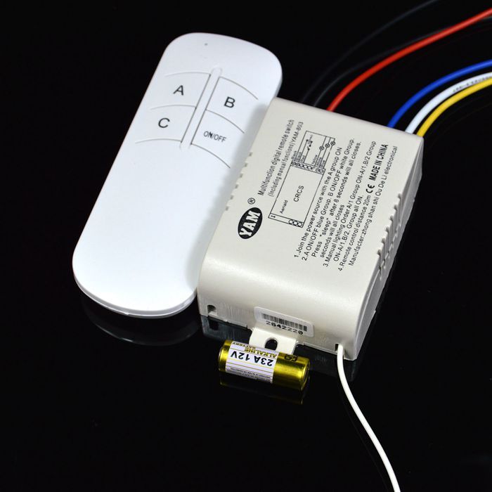 Jual Wireless Remote Control Lampu Rumah Alat Wireless Untuk Lampu ...