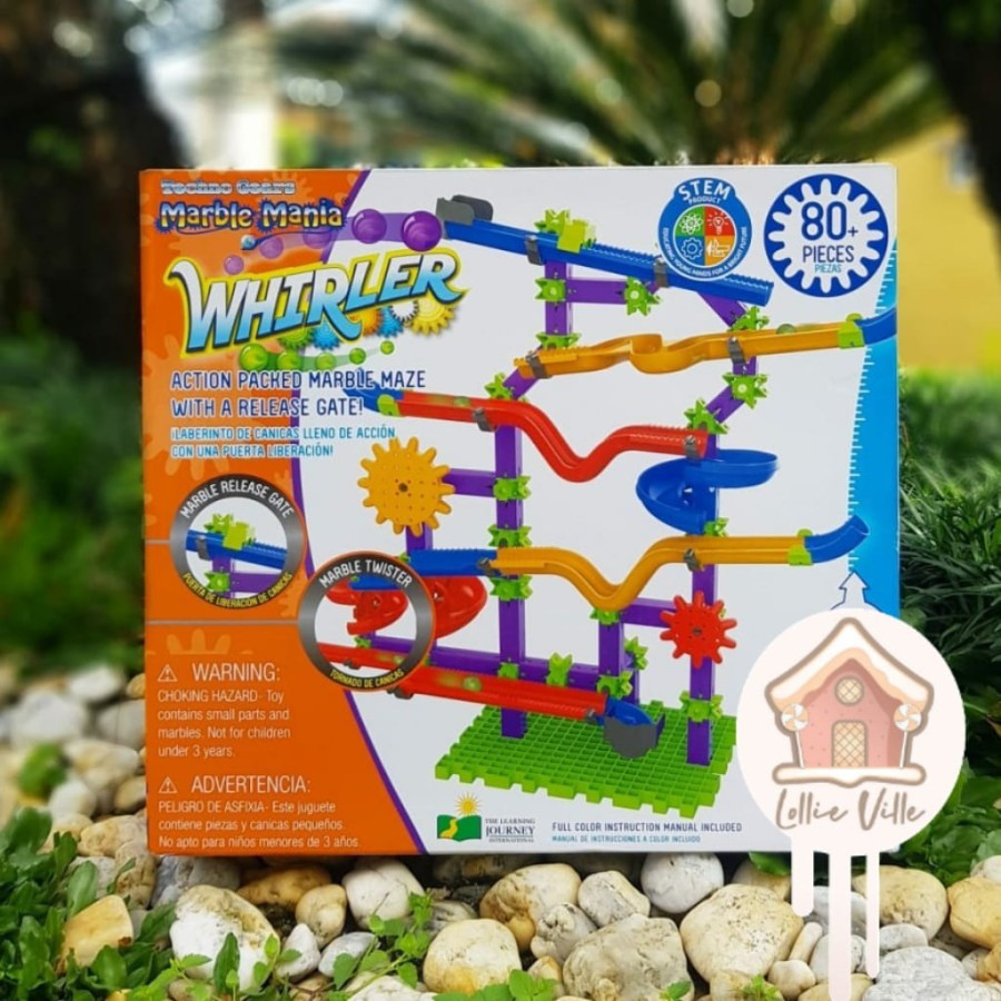 Jual Techno Gears Marble Mania Stem Building Set - Whirler | Shopee ...