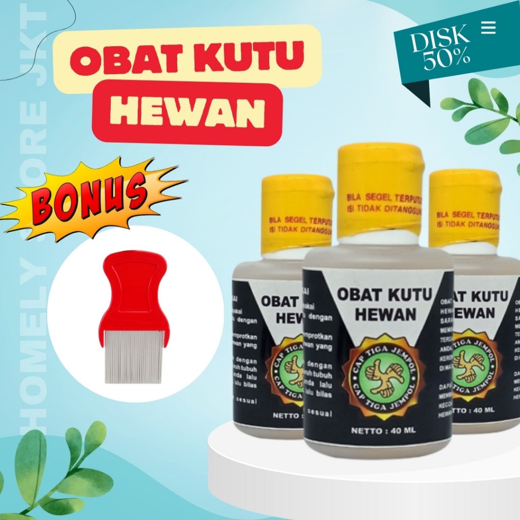 Jual Obat Kutu Kucing Hewan Dan Anjing Ampuh Dan Telur Kutu Aman