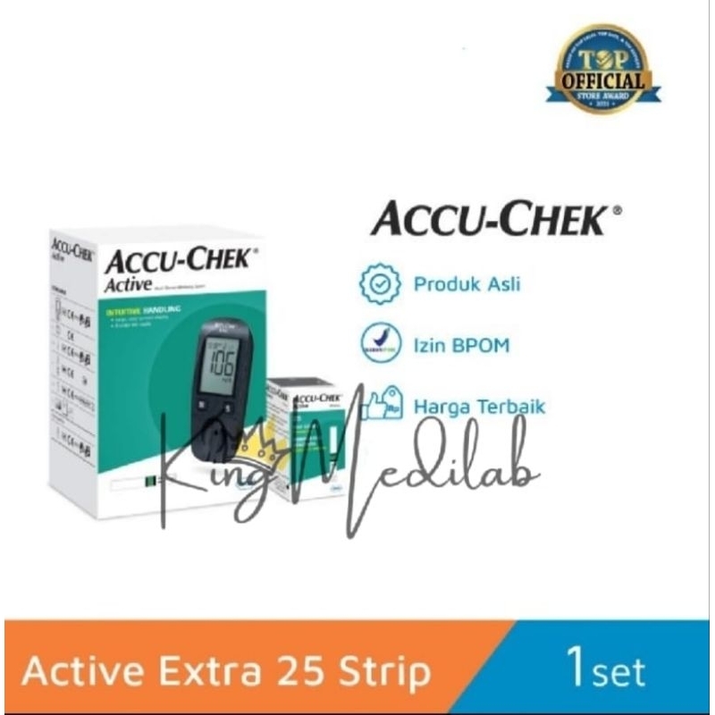 Jual Alat Cek Gula Darah Accucheck Accu Check Active Blood Glucose