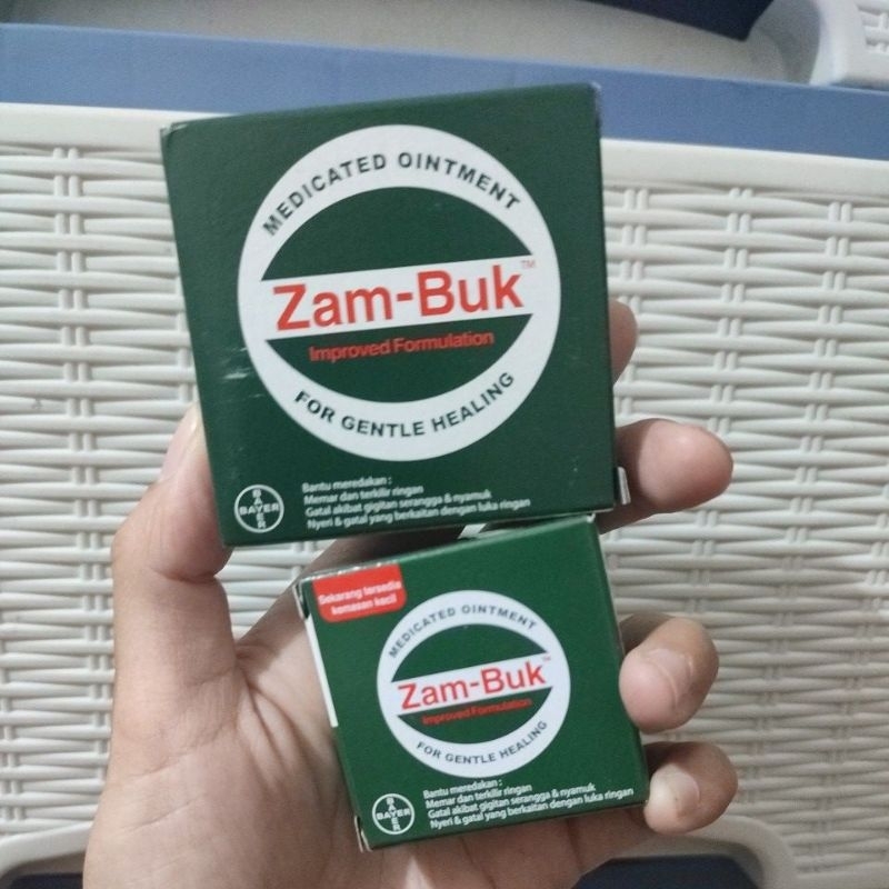 Jual Zambuk Zam Buk Medicated 8 Gram 25 Gram Salep Memar Terkilir Gatal