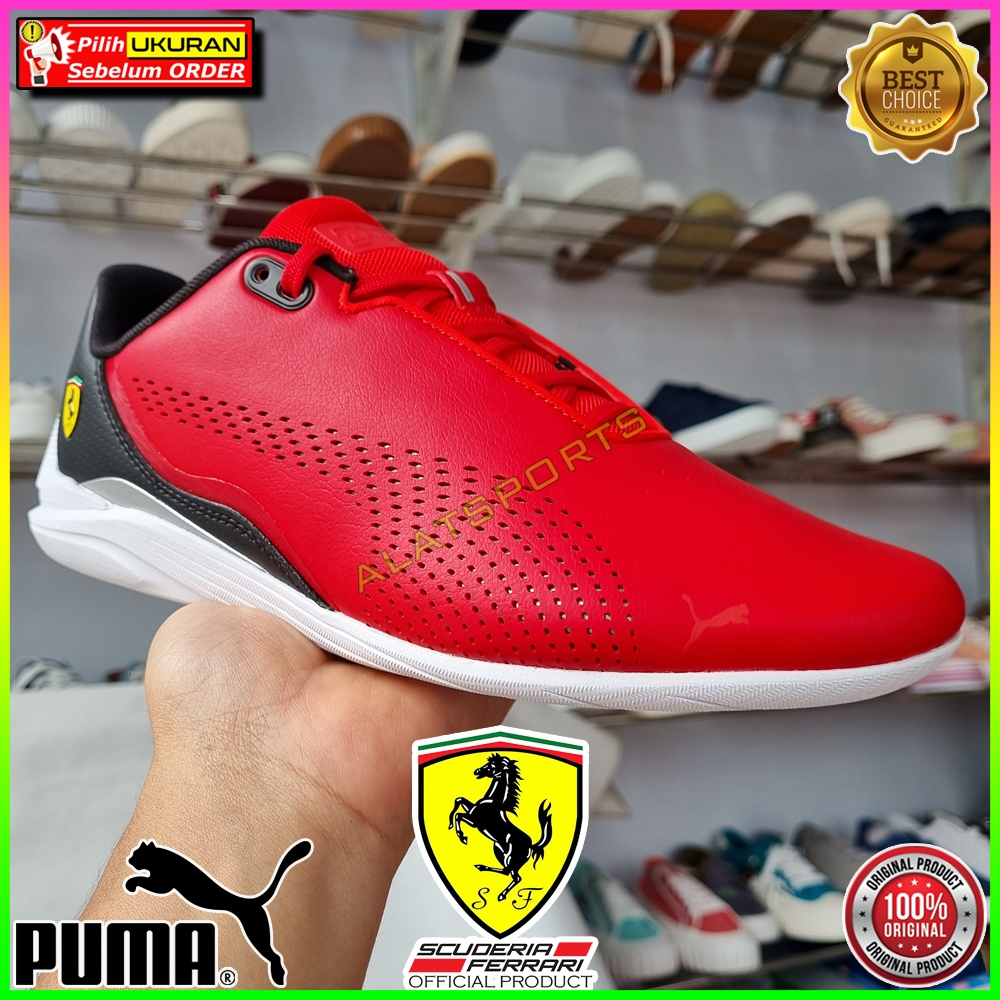 Puma Ferrari Drift Cat Decima Sepatu Sneaker Jalan Pria ORIGINAL