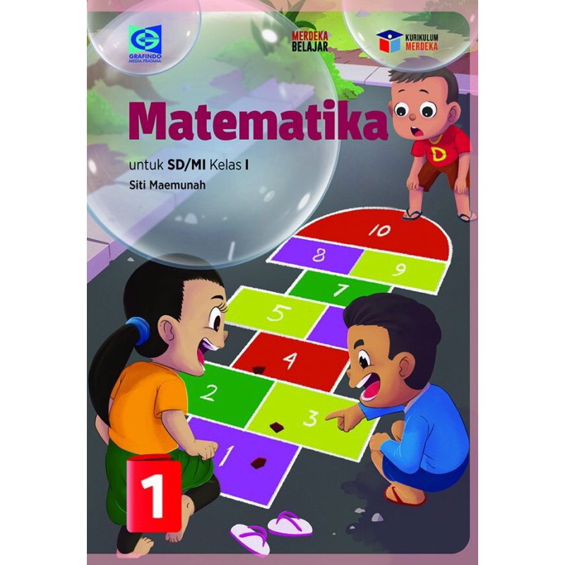 Jual BUKU MATEMATIKA KELAS 1 2 3 4 5 6 SD GRAFINDO KURIKULUM MERDEKA ...