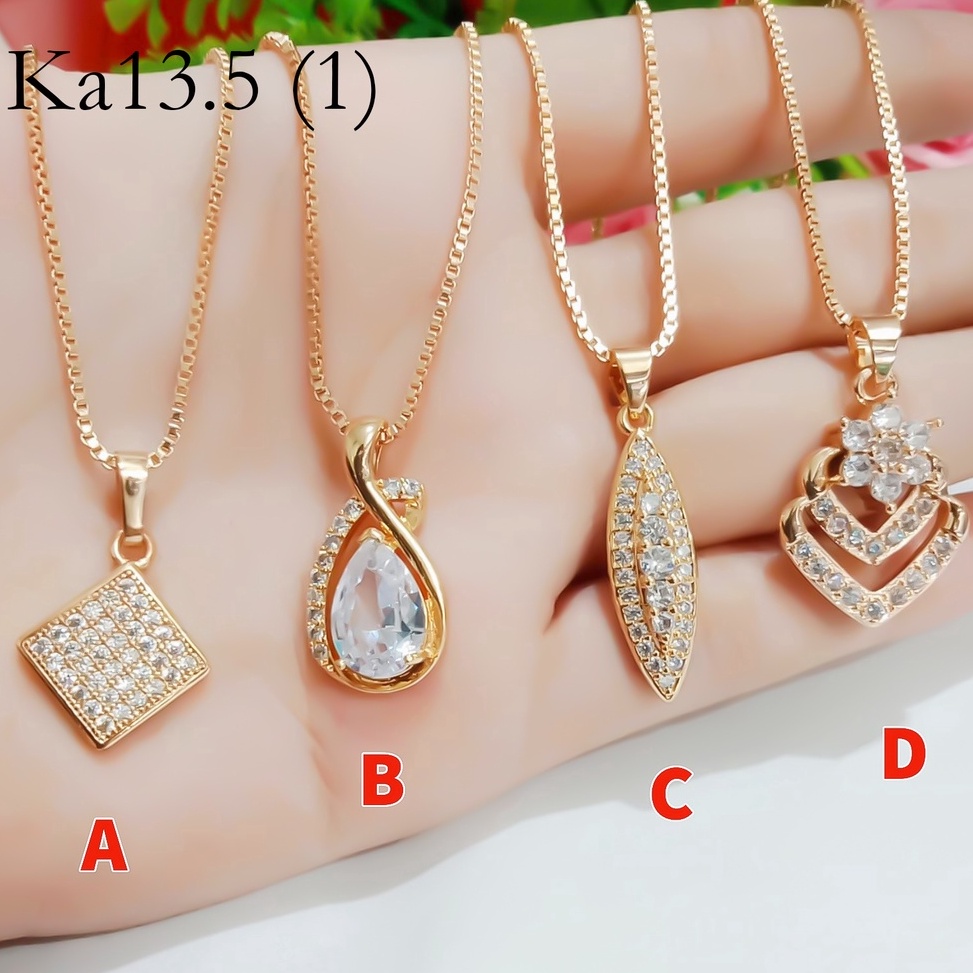 Jual Super LarisOo5O9 Kalung Xuping 24K Model Itali Free Liontin
