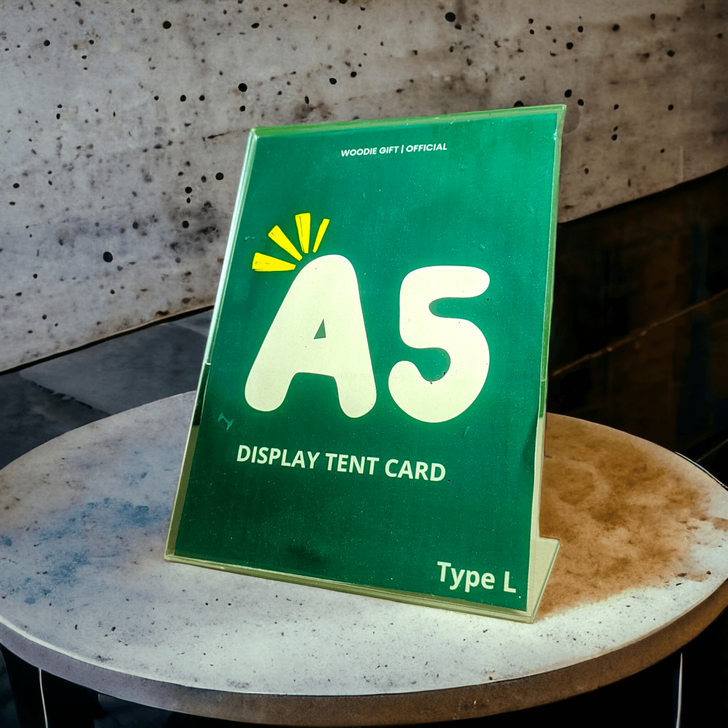 Jual DISPLAY BROSUR TEMPAT KERTAS MENU POTRAIT UKURAN A5 TIPE L ...