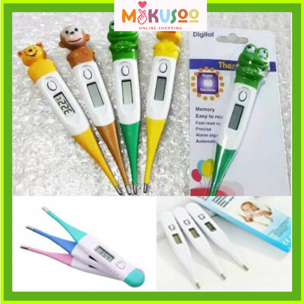Jual Mikusoo Termometer Digital Putih Untuk Dewasa dan Bayi Anak ...