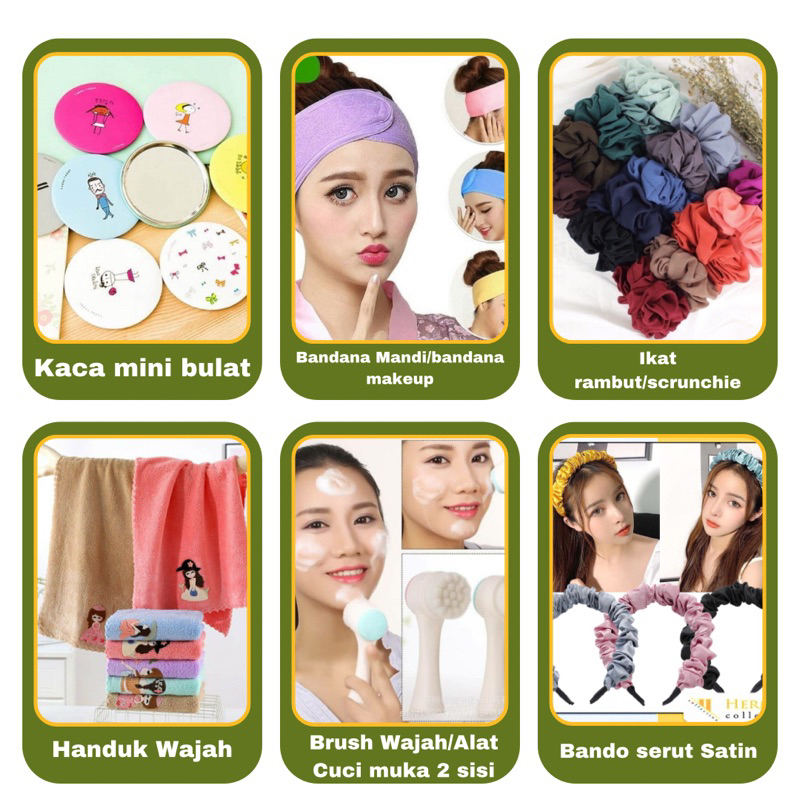 Jual Aksesoris Bando Bandana Mandi Bandana Make Up Ikat Jepit Rambut