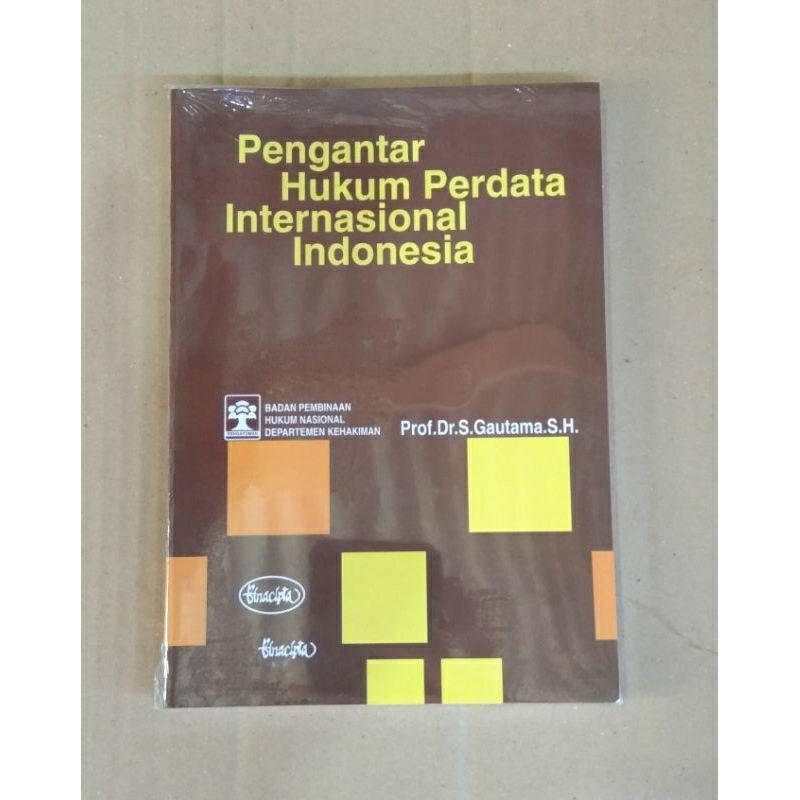 Jual Buku Pengantar Hukum Perdata Internasional Indonesia By Gautama ...