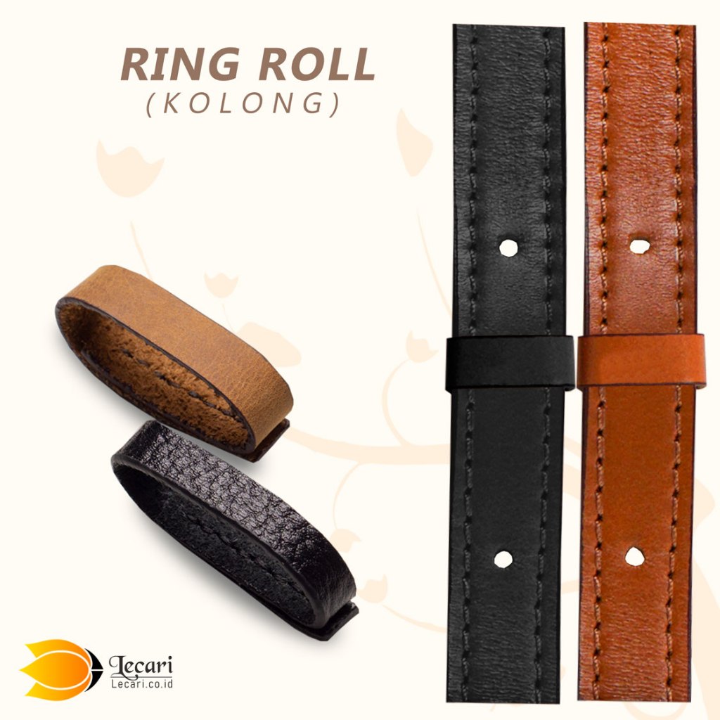 Jual Ring Loop Kulit Asli Pengikat Tali | Shopee Indonesia