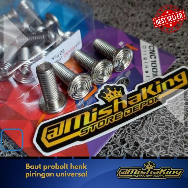 Jual Baut Piringan Cakram Probolt Yamaha Baut Piringan Rx King Vega Mio Aerox Nmax Probolt