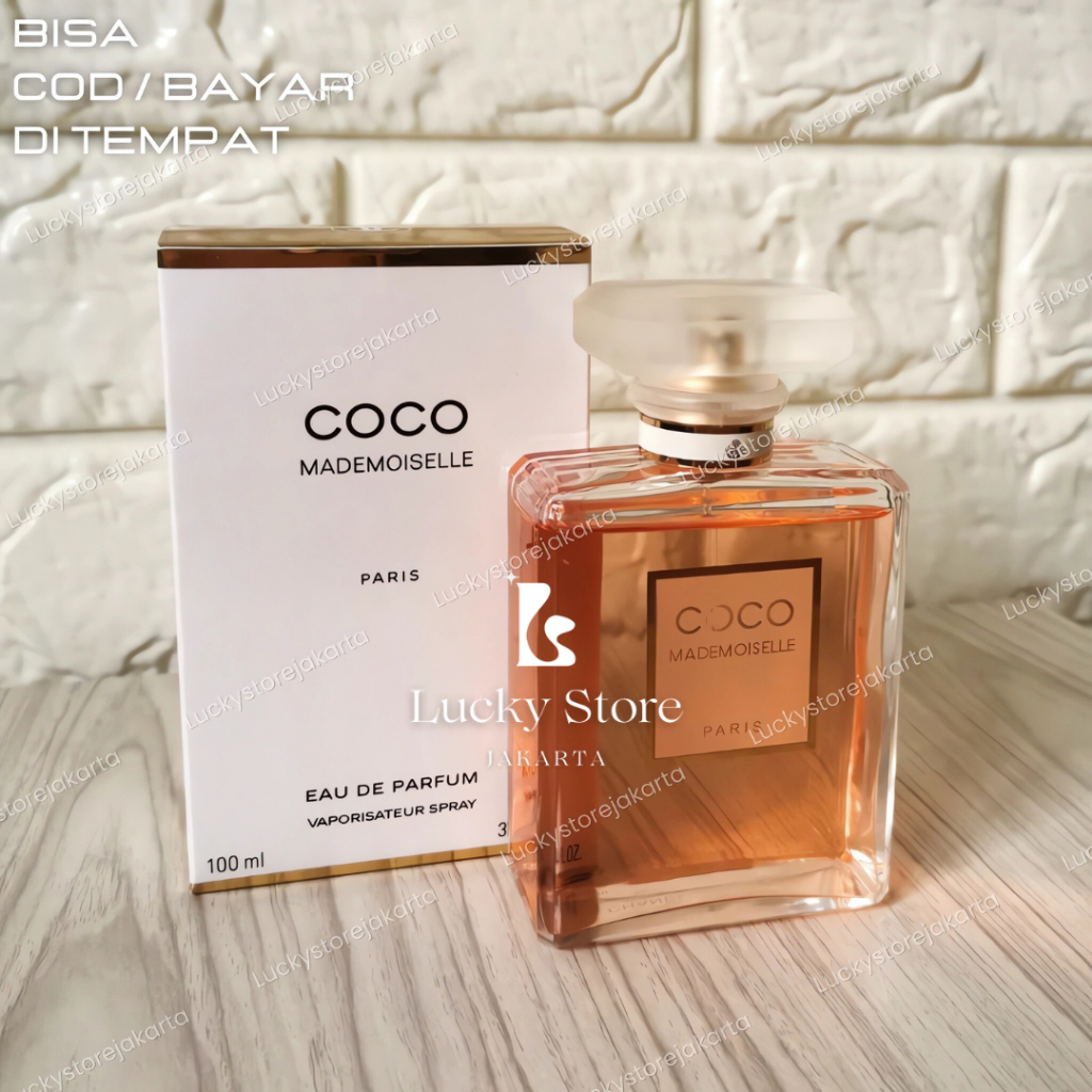 [COD] PARFUM COCO MADEMOISELLE 100ML EDP WANITA ORIGINAL SINGAPORE MURAH  TAHAN LAMA IMPORT MINYAK WANGI