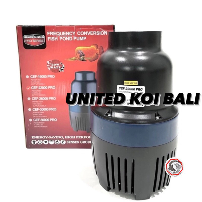 Jual POMPA CELUP KOLAM IKAN SUNSUN GRECH CEF 22000 ORIGINAL WATER PUMP ...