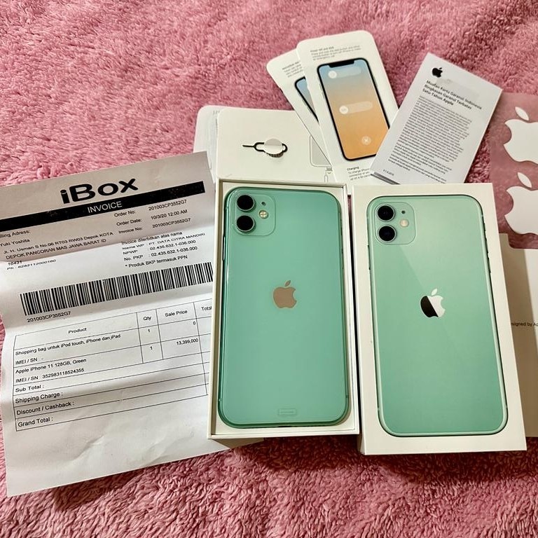 美品】iPhone 11 グリーン 128GB（超美品】iPhone 11 Pro 256GB