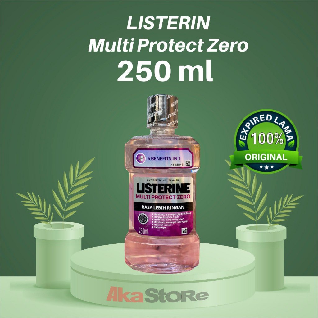 Jual Listerine Multi Protect Zero 250ml | Shopee Indonesia
