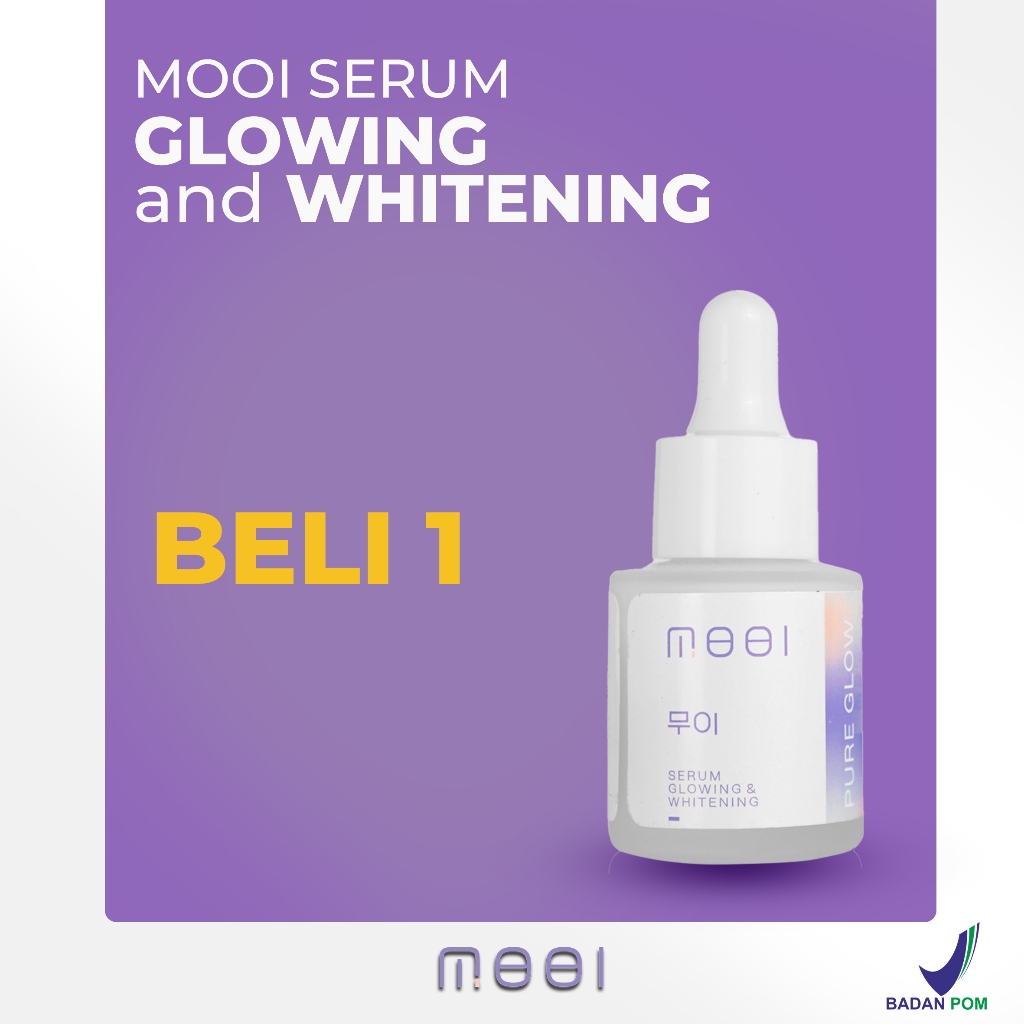 Jual Serum Mooi Pure Glow 20ml - Serum Korea Pencerah Wajah (100% ...