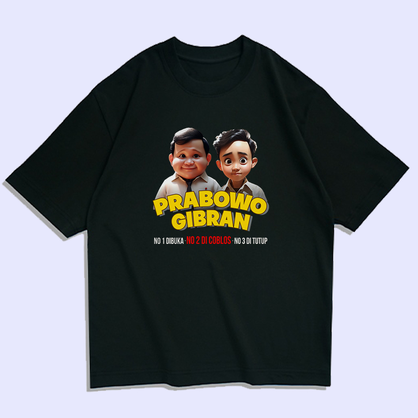 Jual Kaos Capres Cawapres Gemoy Kaos Prabowo Gemoy Kaos Prabowo