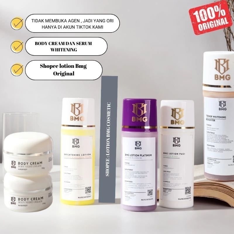 Jual LOTION BMG SIANG MALAM BPOM(Ready Stok) Shopee Indonesia