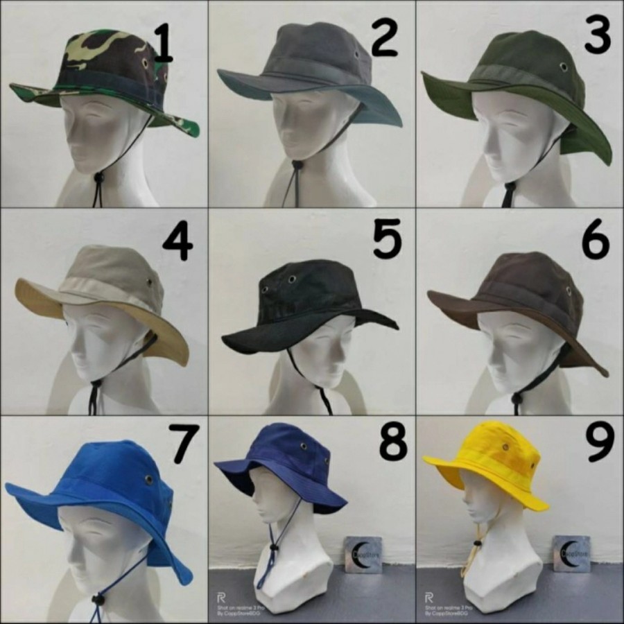 Jual topi rimba hutan gunung ripstock | Shopee Indonesia